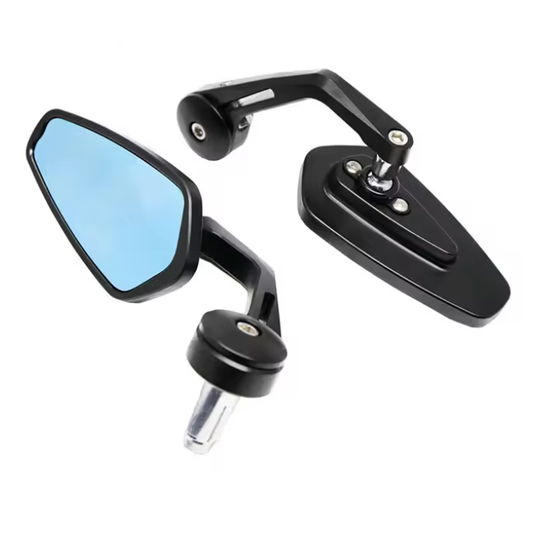 7/8" 22mm Bar End Mirror Set - Blade