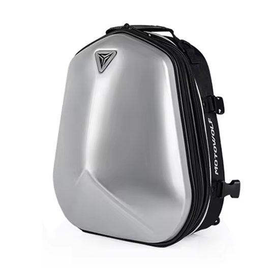 Motowolf Tail Bag - Silver