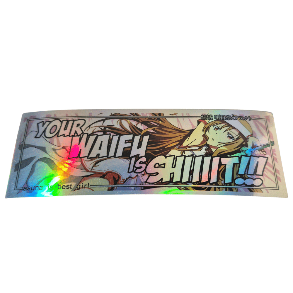 Waifu JDM Anime Sticker