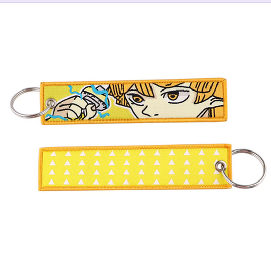 Gone in a Flash Anime Key Tag