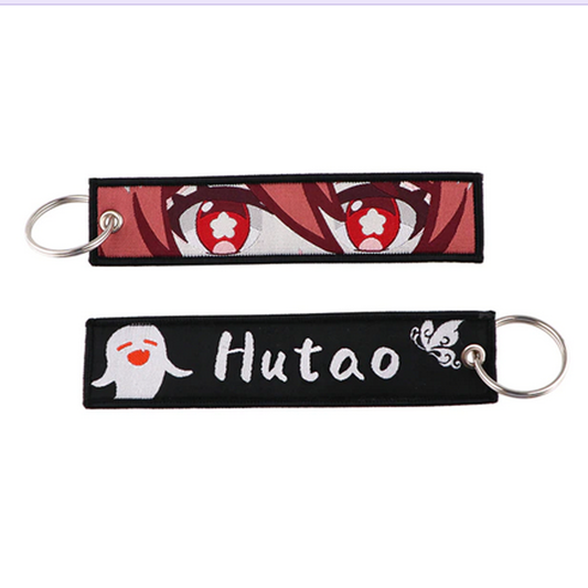 Starry Eyed Girl Anime Key Tag