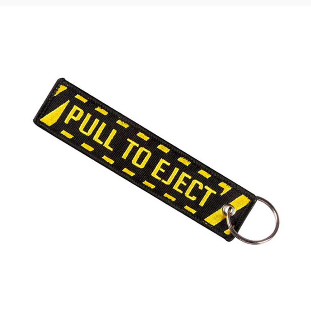 Pull To Eject Key Tag