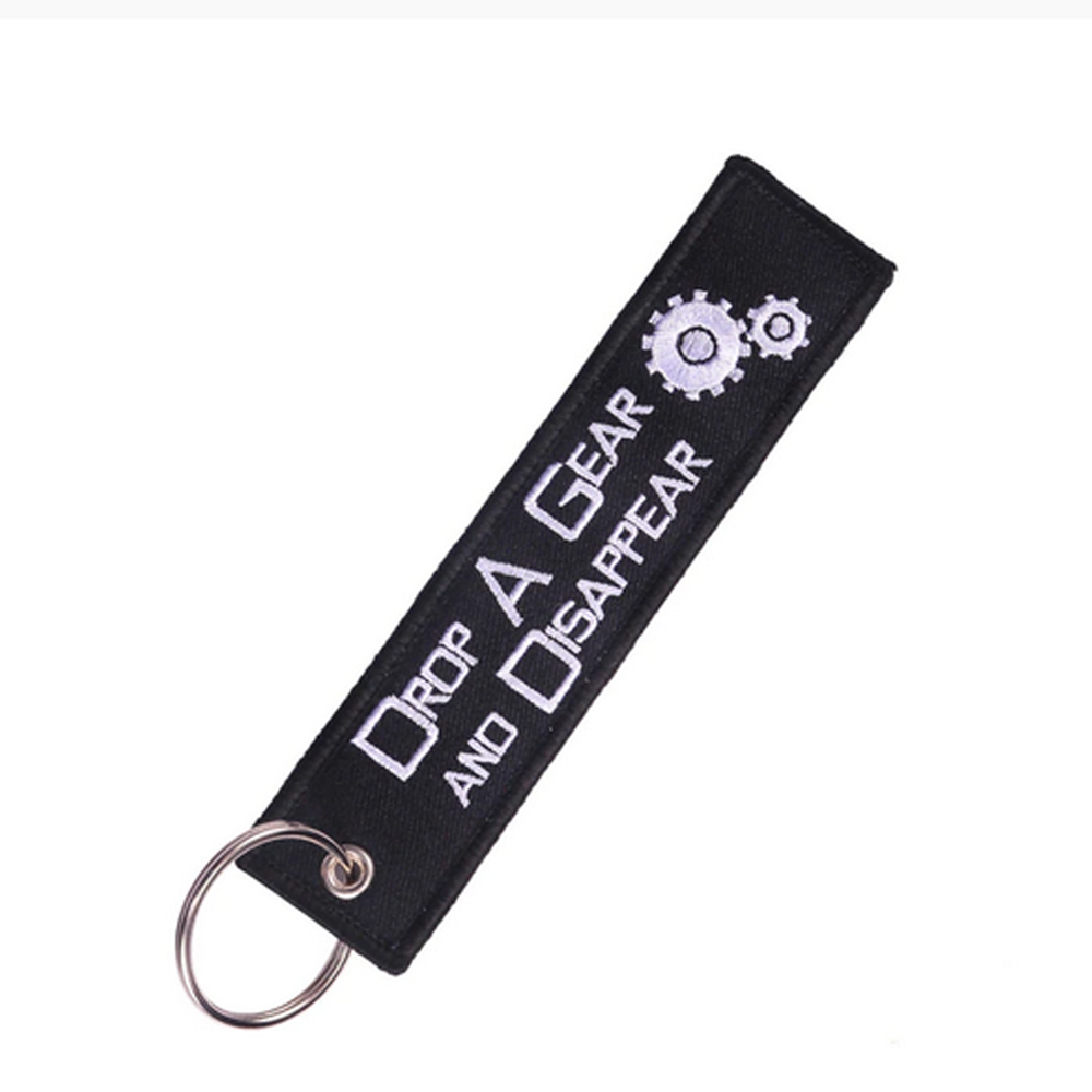 drop a gear and disappear bedeutung Drop A Gear And Disappear Key Tag