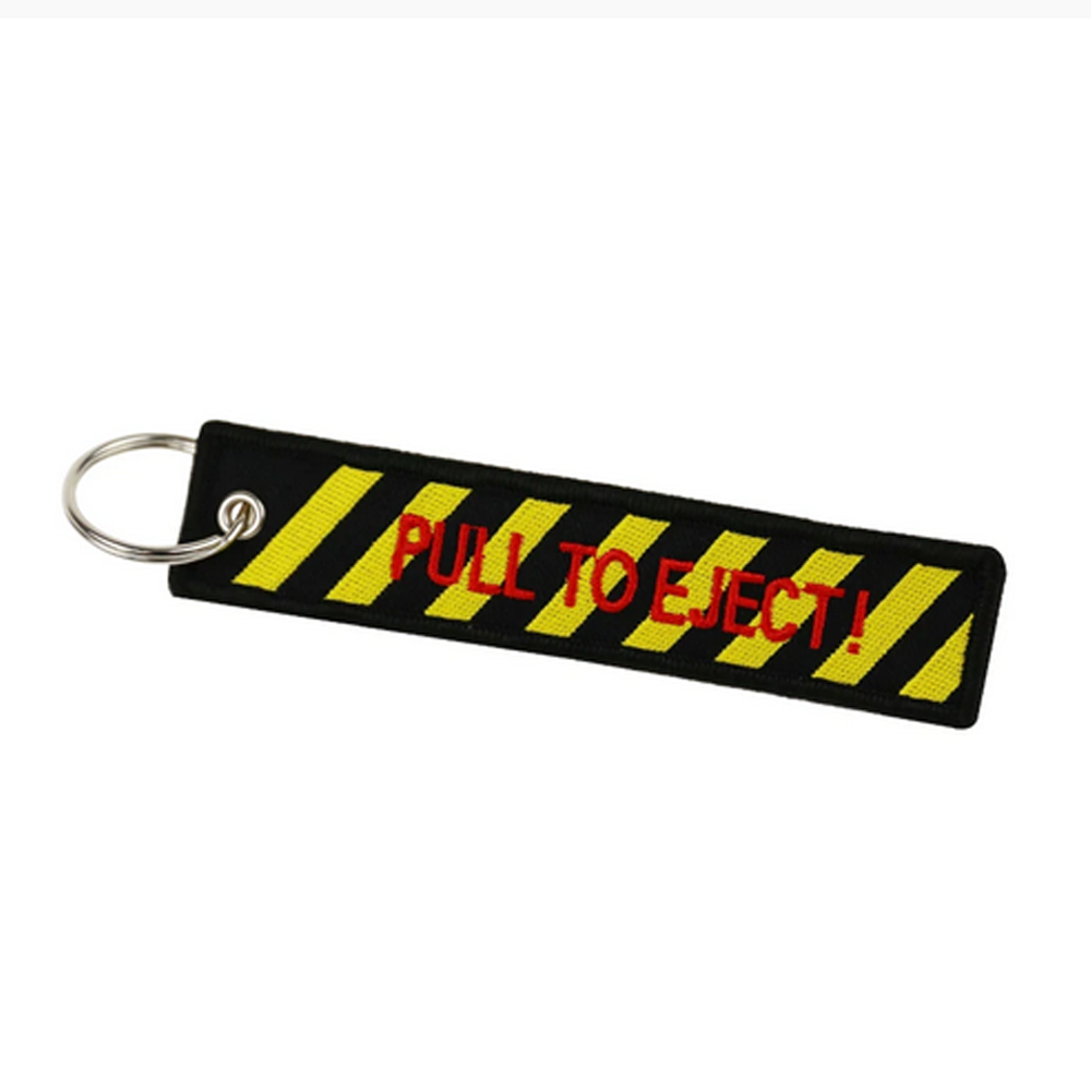Pull To Eject Key Tag