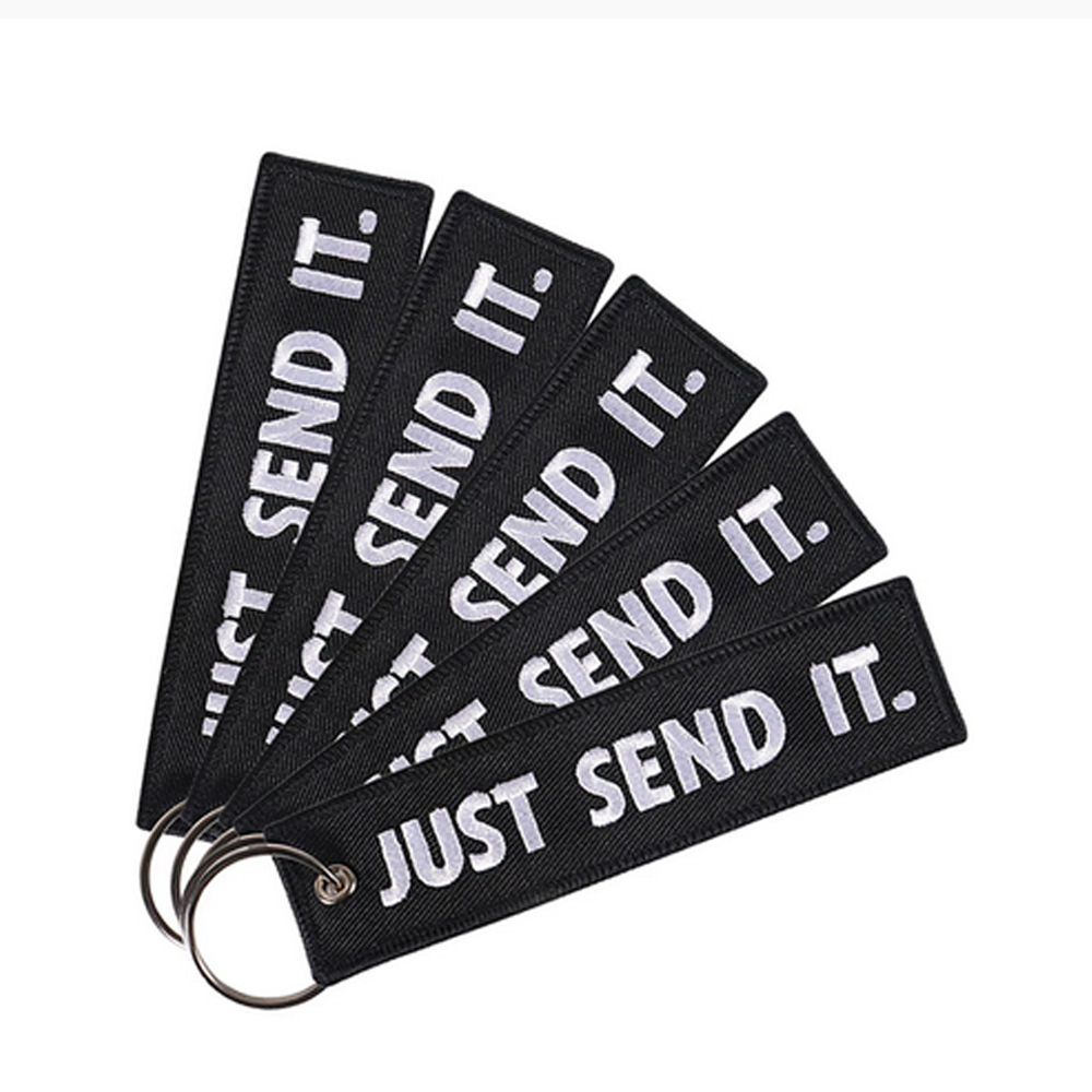 Just Send It Key Tag