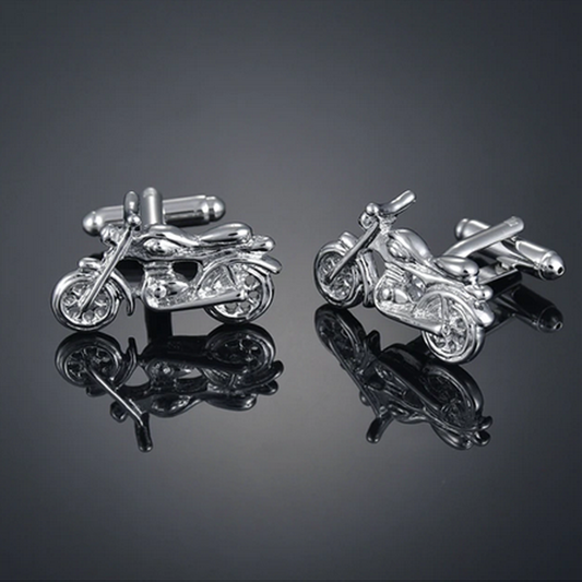 Retro Motorcycle Cufflinks