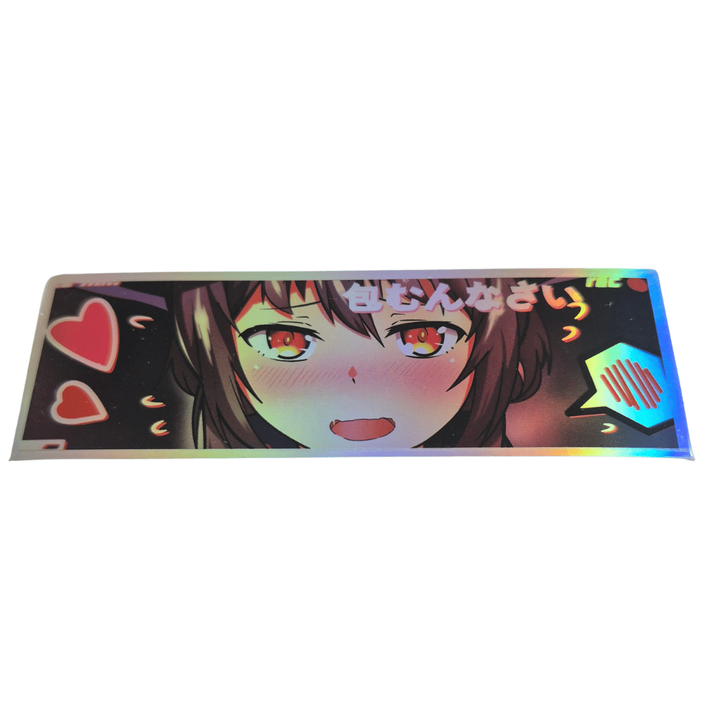 Flustered JDM Anime Sticker