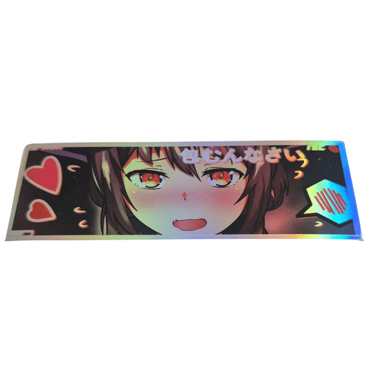Flustered JDM Anime Sticker