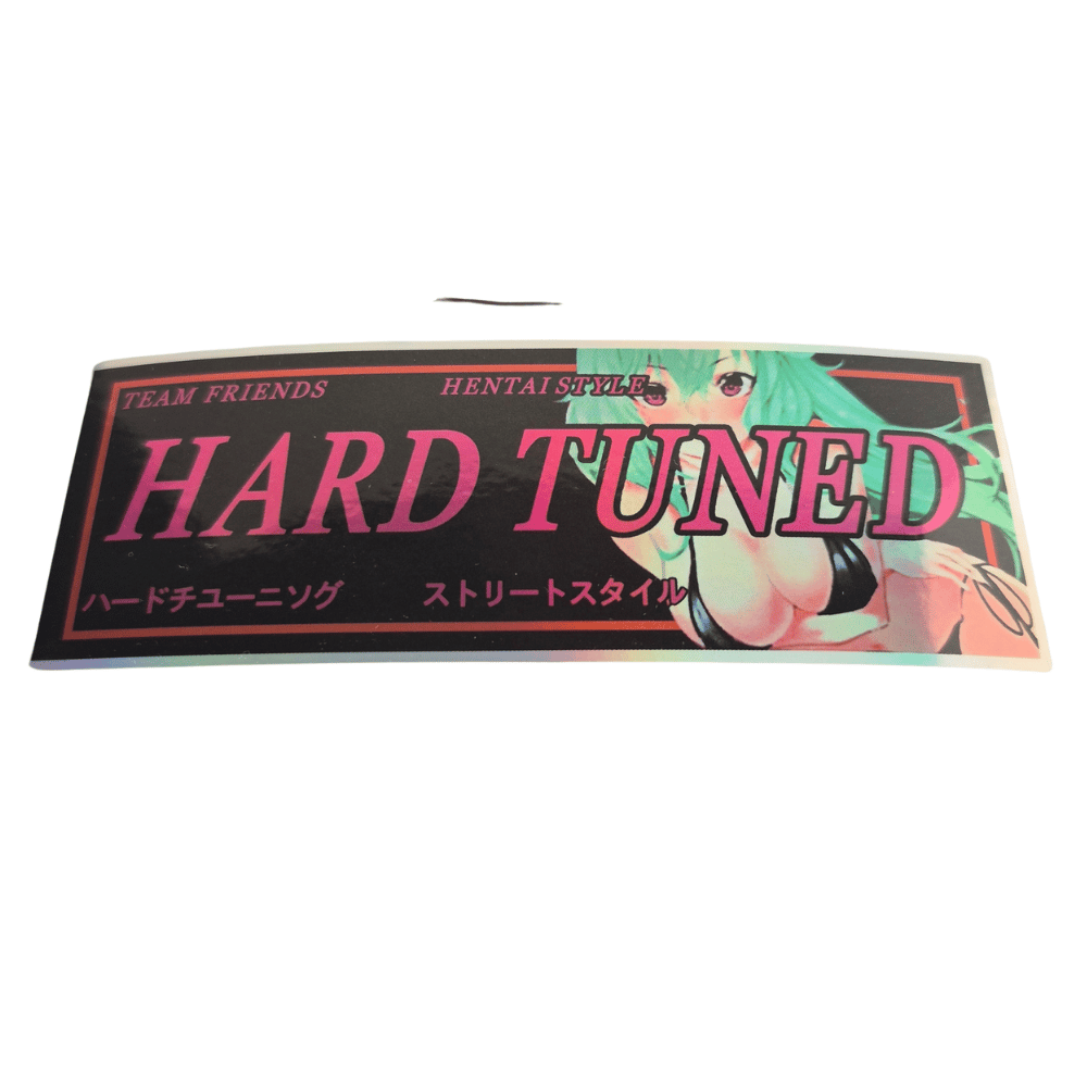Hard Turned JDM Anime Sticker