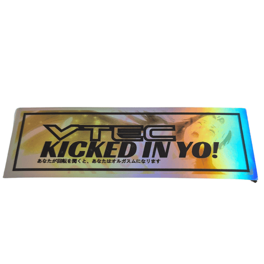 Kicked In JDM Anime Sticker