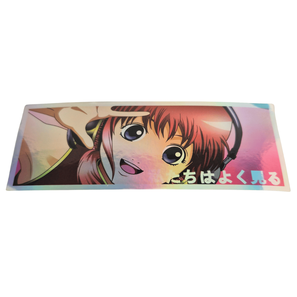 Mecha JDM Anime Sticker