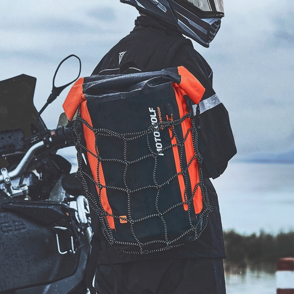 MotoWolf 30L Waterproof Backpack