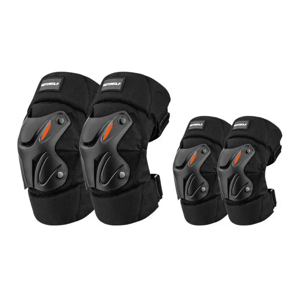 Motowolf Motorcycle Knee and Elbow Pads