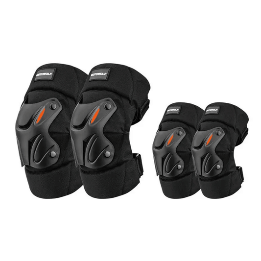 Motowolf Motorcycle Knee and Elbow Pads