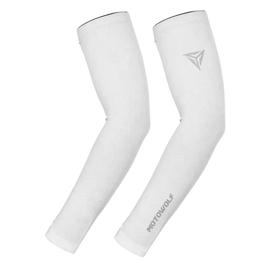 Motowolf Riding Sleeve - White