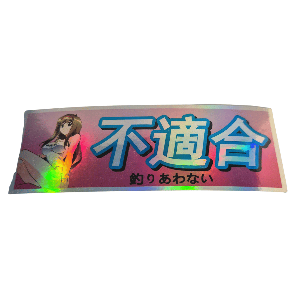 Non-Conformance JDM Anime Sticker