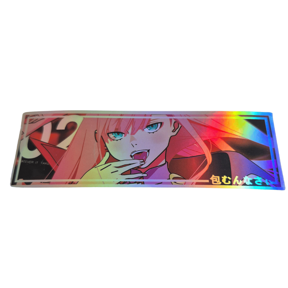On My Tongue JDM Anime Sticker