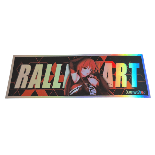 Rally JDM Anime Sticker