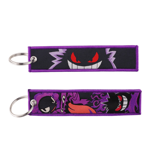 Shadowy Smirk Anime Key Tag