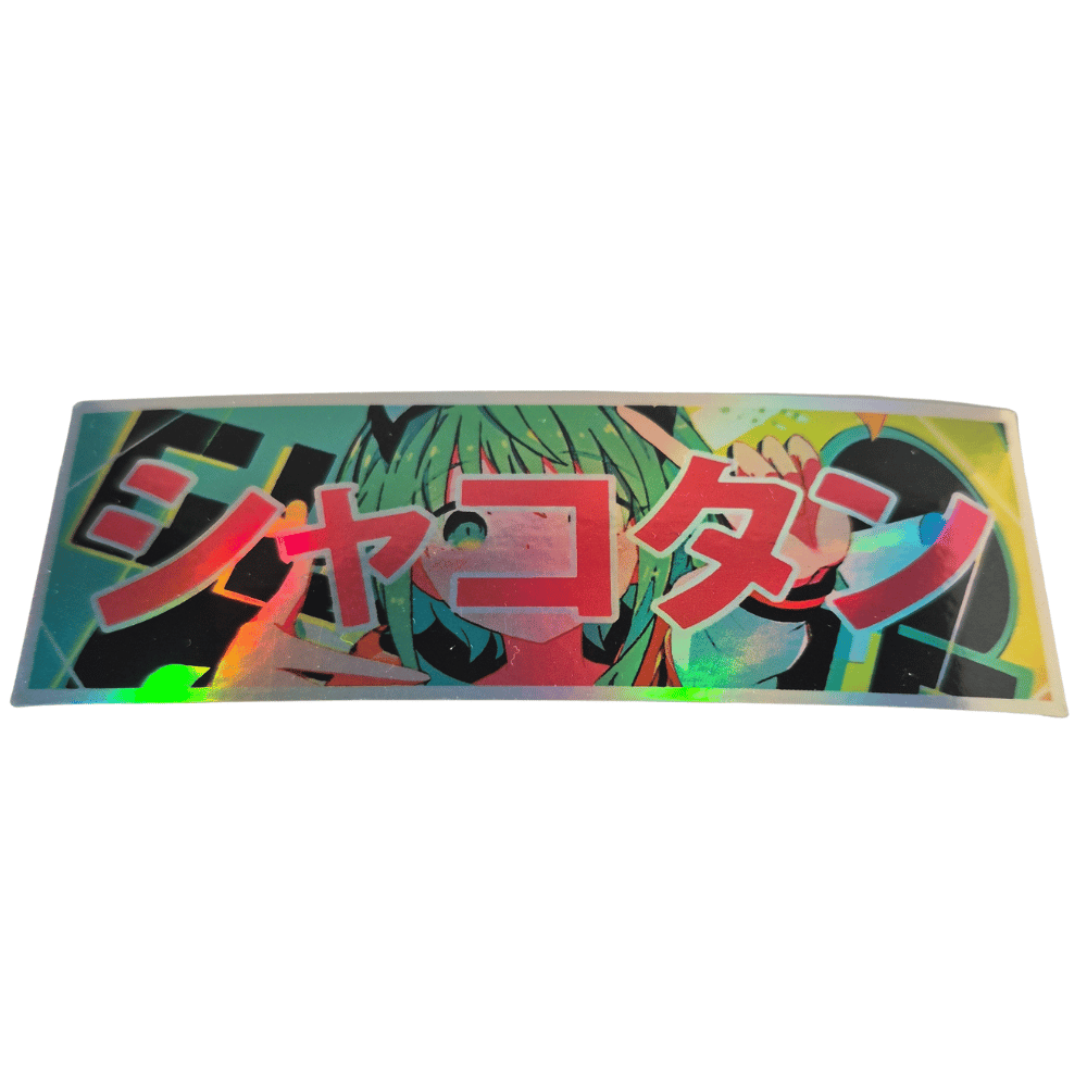Shakotan JDM Anime Sticker