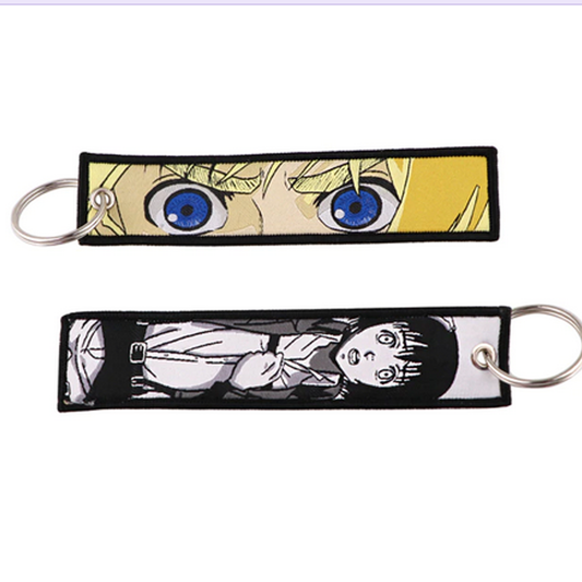 Conflicted City Corps Anime Key Tag