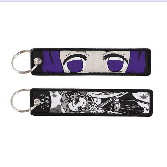 Butterfly Girl Anime Key Tag