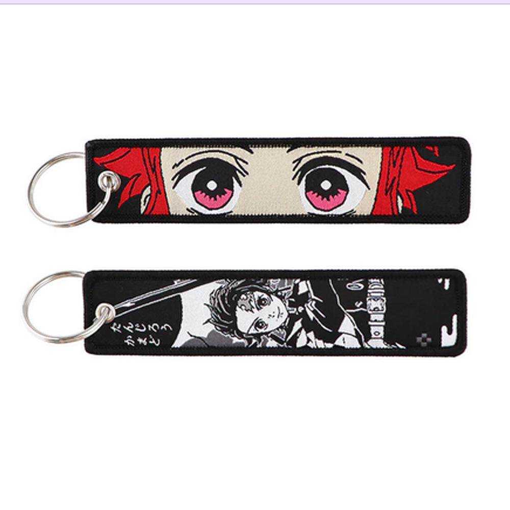 Red Haired Boy Anime Key Tag