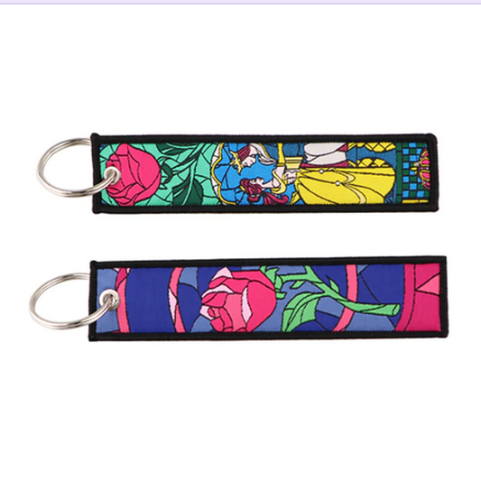 Stained Glass Key Tag