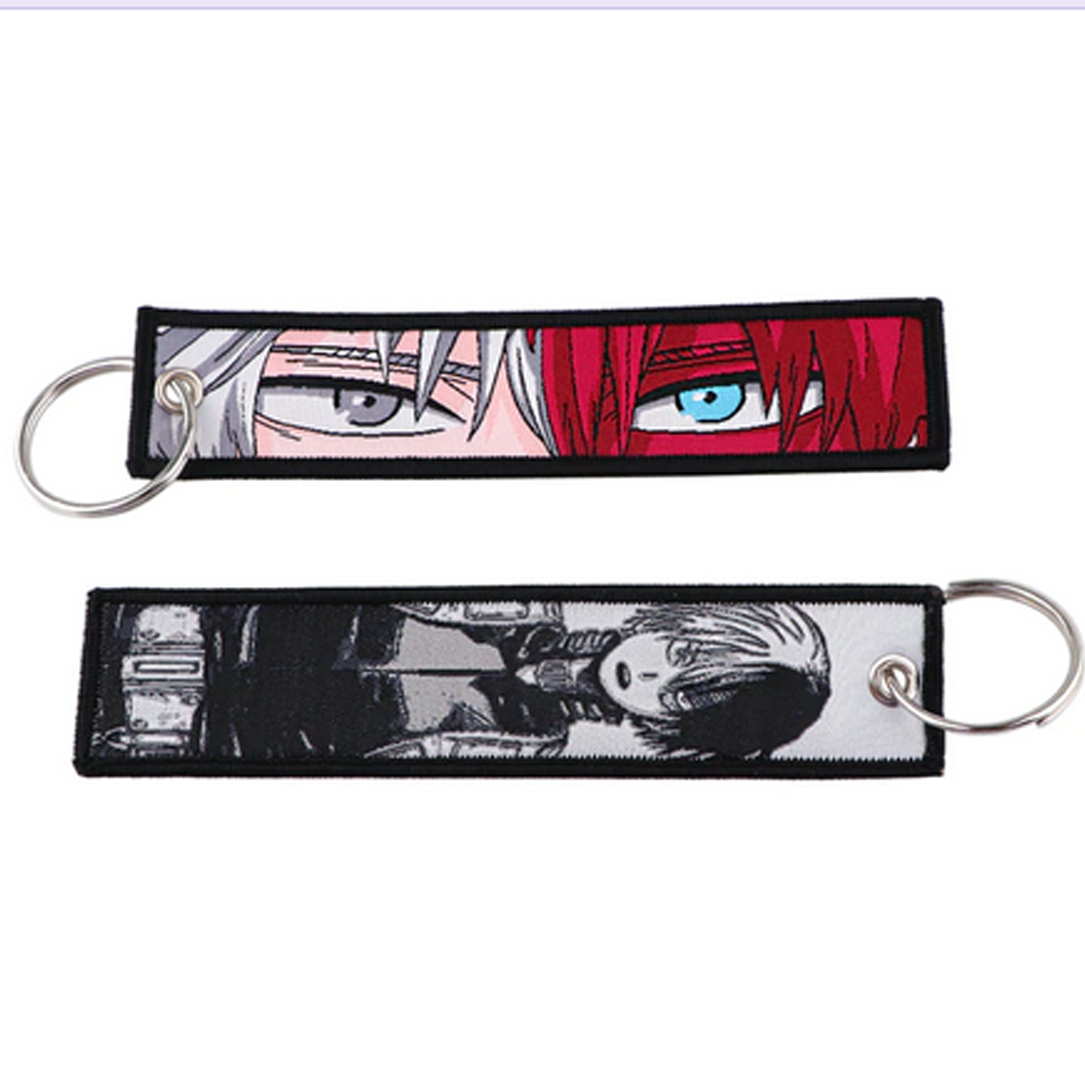 Frostfire Hero Anime Key Tag