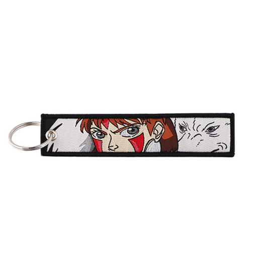Wolf Princess Anime Key Tag