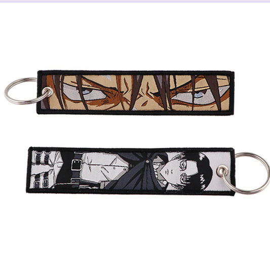 Angry City Corps Anime Key Tag