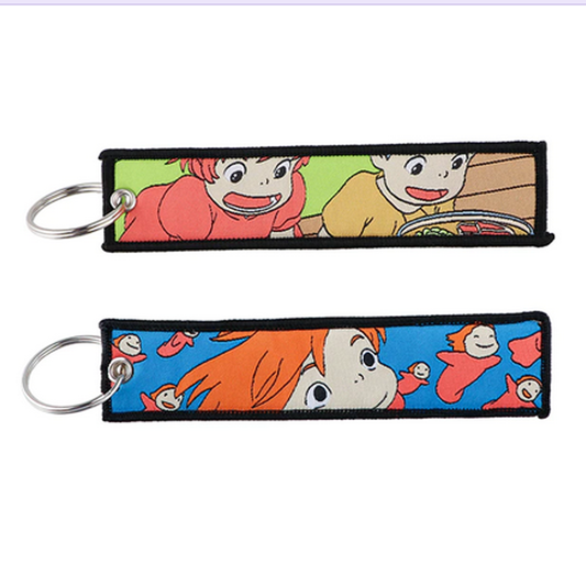 Flying Children Anime Key Tag
