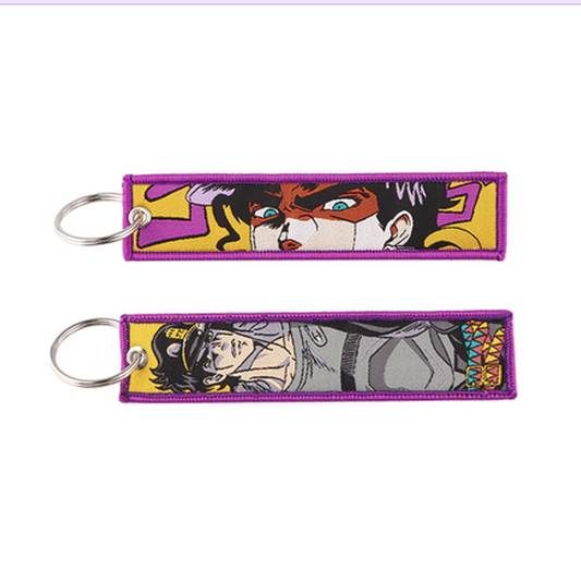 Muscular Man Anime Key Tag