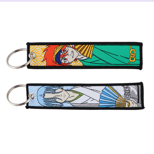 Festivalgoers Anime Key Tag