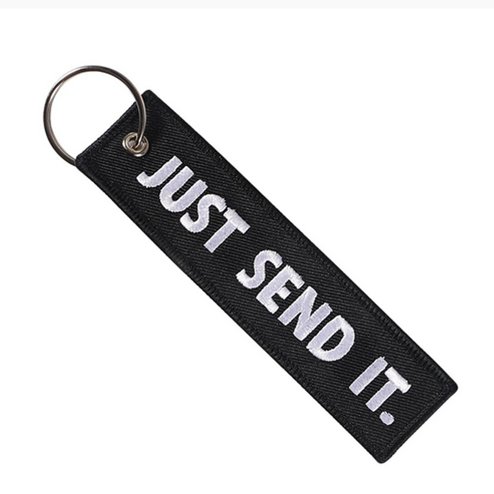 Just Send It Key Tag