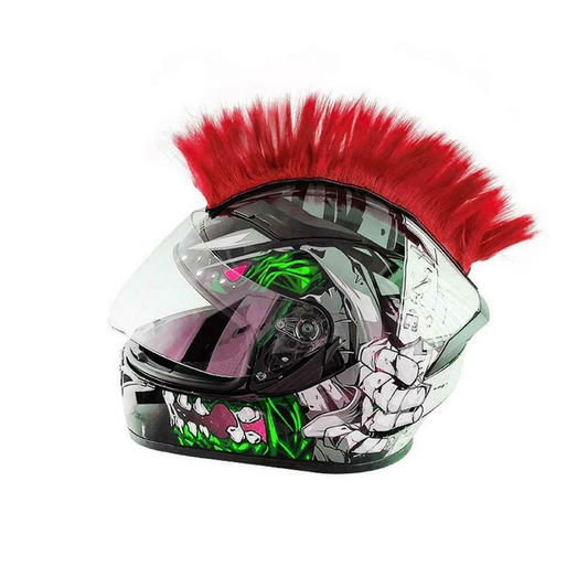 Red Helmet Mohawk
