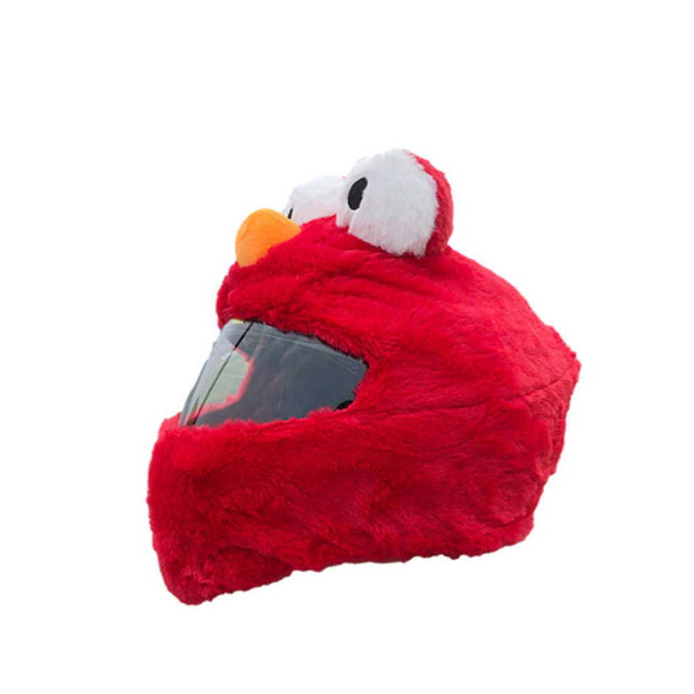 Red Monster Helmet Cover